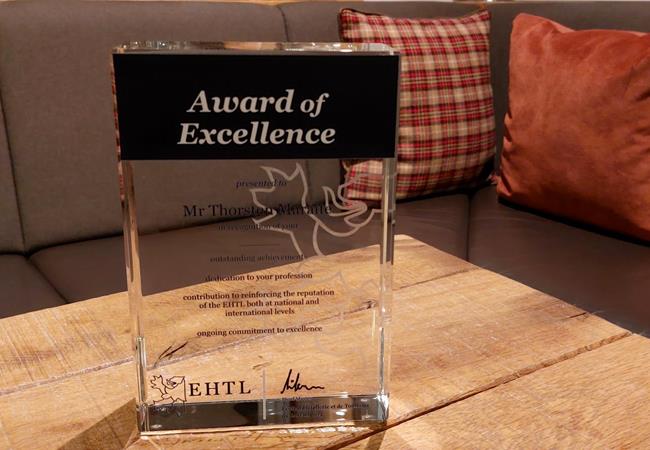 „Award of excellence“ für Thorsten Maraite
